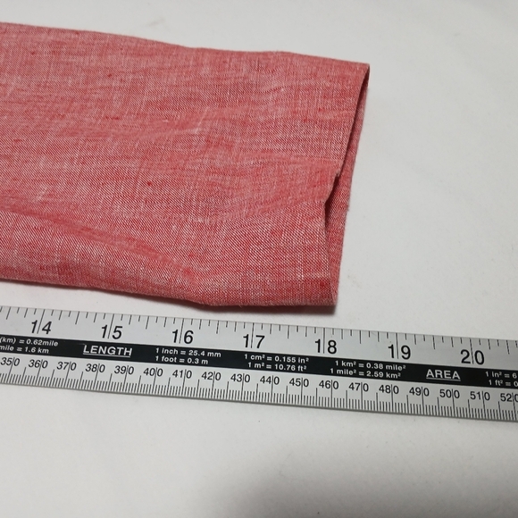 Talbots 100% Linen Double Button lined Ladies Blazer. Size 12 petite - Picture 4 of 10